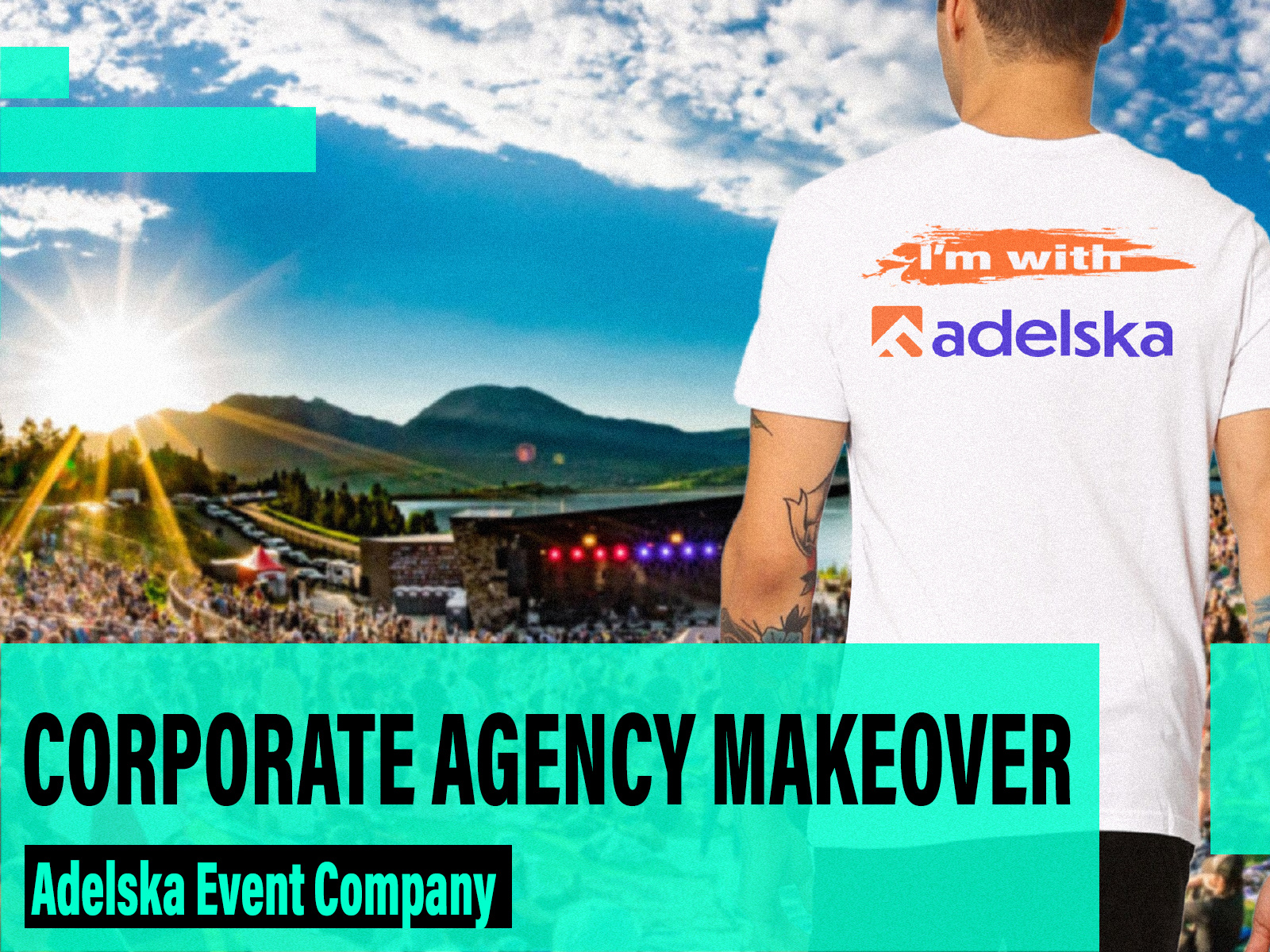 Rebranding Denver's Top Event Agency brand identity brand makeover branding colorado company logo company makeover company rebrand corporate denver live events new logo rebrand small business