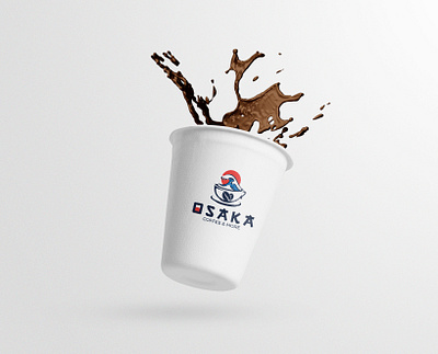 OSAKA LOGO coffee logo japan logo