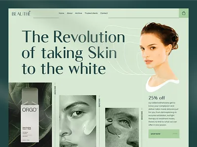 beautheskin Store creabik ecommerce fashion girls skin skin care store