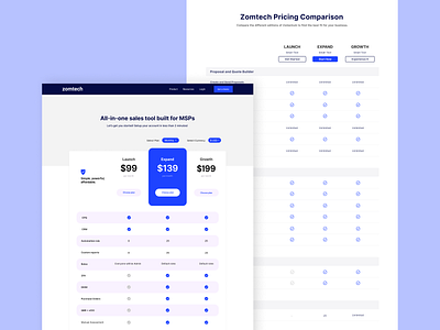 Pricing Page app branding design icon minimal price pricing pricing plans pricing table typography ui ux web