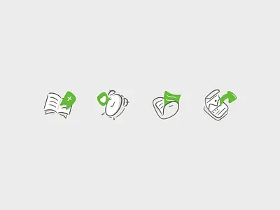 Icons - Exploration activity archive bookmark design drawing exploration icon illustration share social media ui vector website
