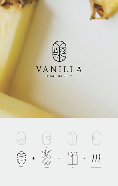 Vanilla Home Bakery– logo design bakery bakery logo brand design brand identity branding branding design cookie logo logodesign logomaker luxury logo modern logo sweet visualidentity