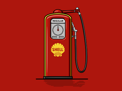 Gas Pump adobe illustrator art direction design artwork flat design flat design flat icons flat illustration freelance design freelance illustrator gas station graphic design icon design iconography icons illustration art illustration design vector vector art vector artwork vector illustration