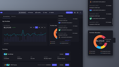 Cyrpto - Portfolio & Liquidity asset bitcoin crypto cryptocurrency defi liquidity metaverse nft solana token trading wallet