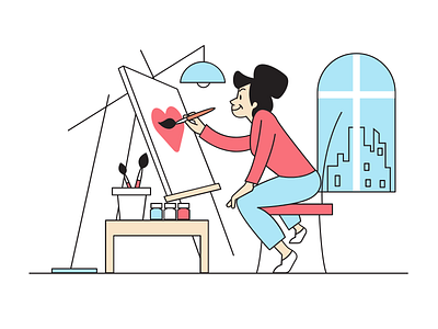 Valentine's Day - 10 Scene Illustrations illustration illustration art illustration design valentine day vector vector art vector illustration vectorart