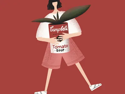 Mother of plants! 🌱🌸🌎 art design flat graphic design illustration illustrator logo minimal vector web