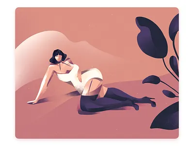 Podruga aesthetic animation illustration art art direction artist artwork book cover character design design editorial design girl illustration graphic design illustration illustrator mural plants poster design procreate art procreate artist website illustration