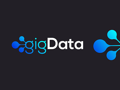 BigData Logo Concept | data, connection, data analytics analysis big data bigdata branding chart connection creative logo daas data data analysis data visualization graphic icon l o g o l o v e large data logo conception logo creation logo design saas unused