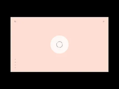 Portfolio Refresh after effects animation blobs interaction liquid marquee motion organic portfolio rotating text scroll animation squishy web design xd