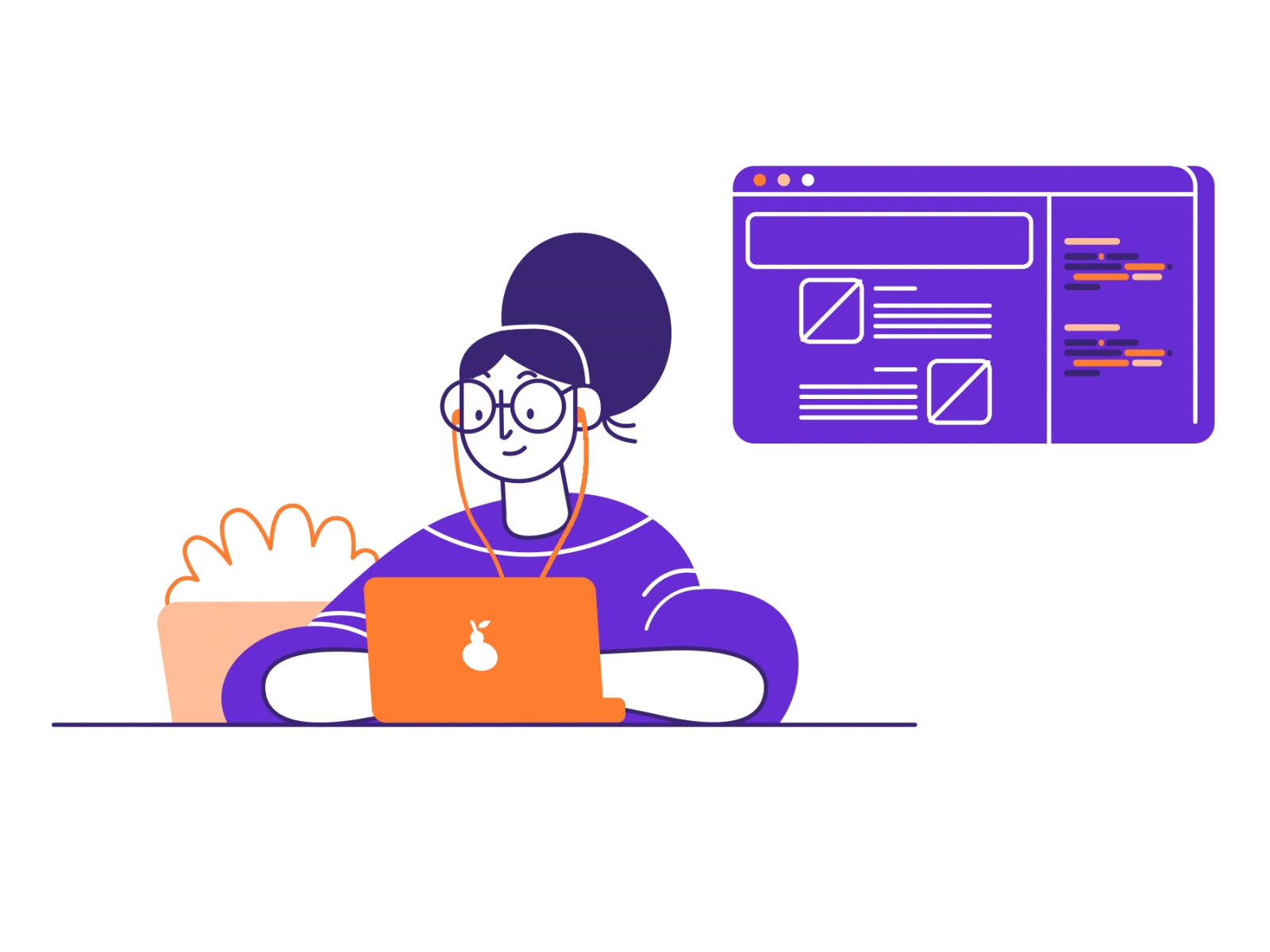 support👩‍💻 2d animation aftereffects animated gif animation animation 2d animation after effects animation design animations developer freebies illustration lottie animation motion motion design motion graphic