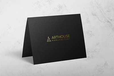 Logo for custom furniture manufacturer business cards graphicdesign logo