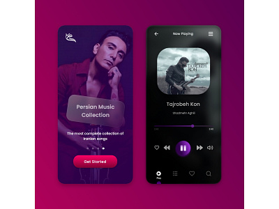 Web 1920 1 design music app ui uiux uiuxdesign uiuxdesigner ux web xd