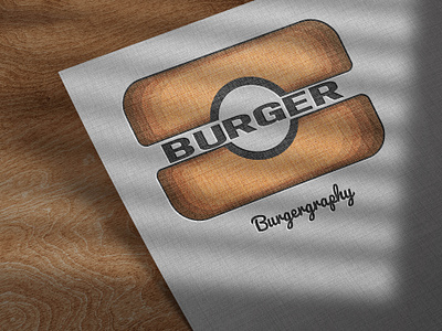 Burgergraphy branding design illustration logo vector