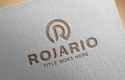 R letter Logo design logo