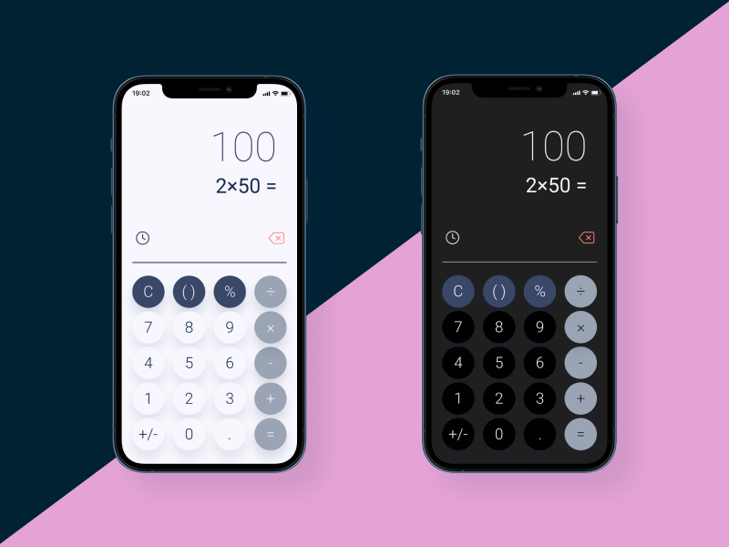Example of It's a calculator! - DailyUI 004