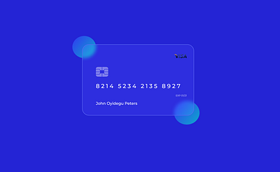 ATM (Glass Concept) adobexd ui ux