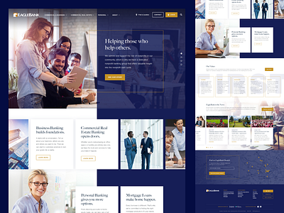 Banking Website Modern Redesign