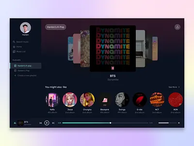 Music Player dailyui dailyuichallenge music player ui ux