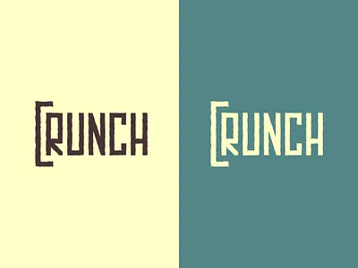 Daily Logo Challenge Day 21 crunch daily logo chllenge logo