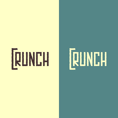 Daily Logo Challenge Day 21 crunch daily logo chllenge logo