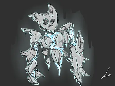 Frost character concept concept art creature concept digital fantasy illustration rpg