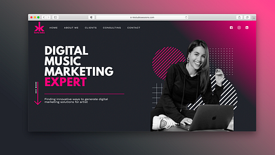 DIGITAL MUSIC MARKETING EXPERT - Professional Landing digital marketing digital marketing agency digital music marketing marketing music music marketing paraguay website