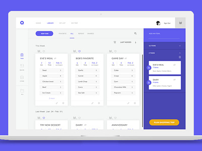 Shopping experience design product design ui