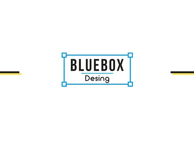 BlueBox brand design brand identity branding branding design design illustration illustrator logo logo design logotype typography vector