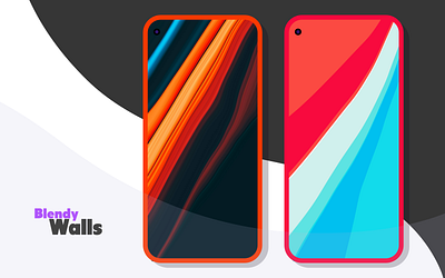 Blendy Wallpapers abstract abstract art android android app app artwork design developer dribbble graphic design graphic art illustration wallpapers