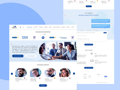 A Business & Software Consultancy UI Design adobe illustrator business design figma sketch software design uiux website design