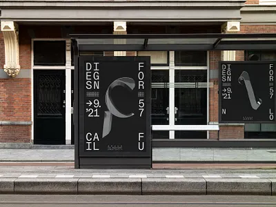 Designfor KA – Identity for a design conference art direction brand brand identity conference corporate design editorial event grid layout portfolio typography webdesign