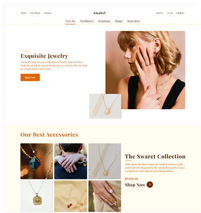 Jewelry Store Website dashboad dashboard ui fintech jewelry jewels uiux website