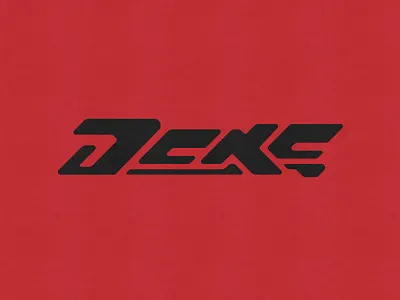 Deke Logotype design lettering logo logo design logotype type typography
