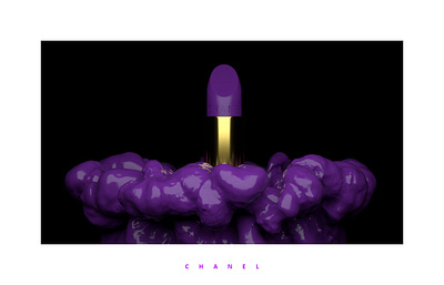 CHANEL LIPSTICK 💄 autodeskmaya branding design product animation