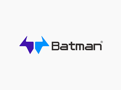 Batman - logo design batman batman logo brand identity branding comic creative logo design dc design graphic design illustration logo logo design minimal logo design modern logo design monogram logo design night super hero web series