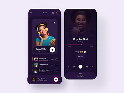 Music App Design app design fintech app flat icon illustration mobile app mobile app design mobile ui ui ui ux ui design uidesign ux