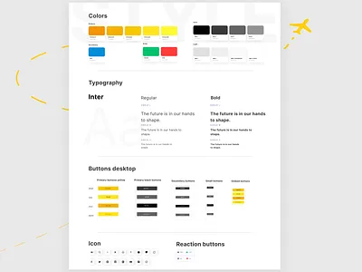 Turyści.pl - Tourist portal styleguide ✈️ design system portal service styleguide styleguides tourist tourists