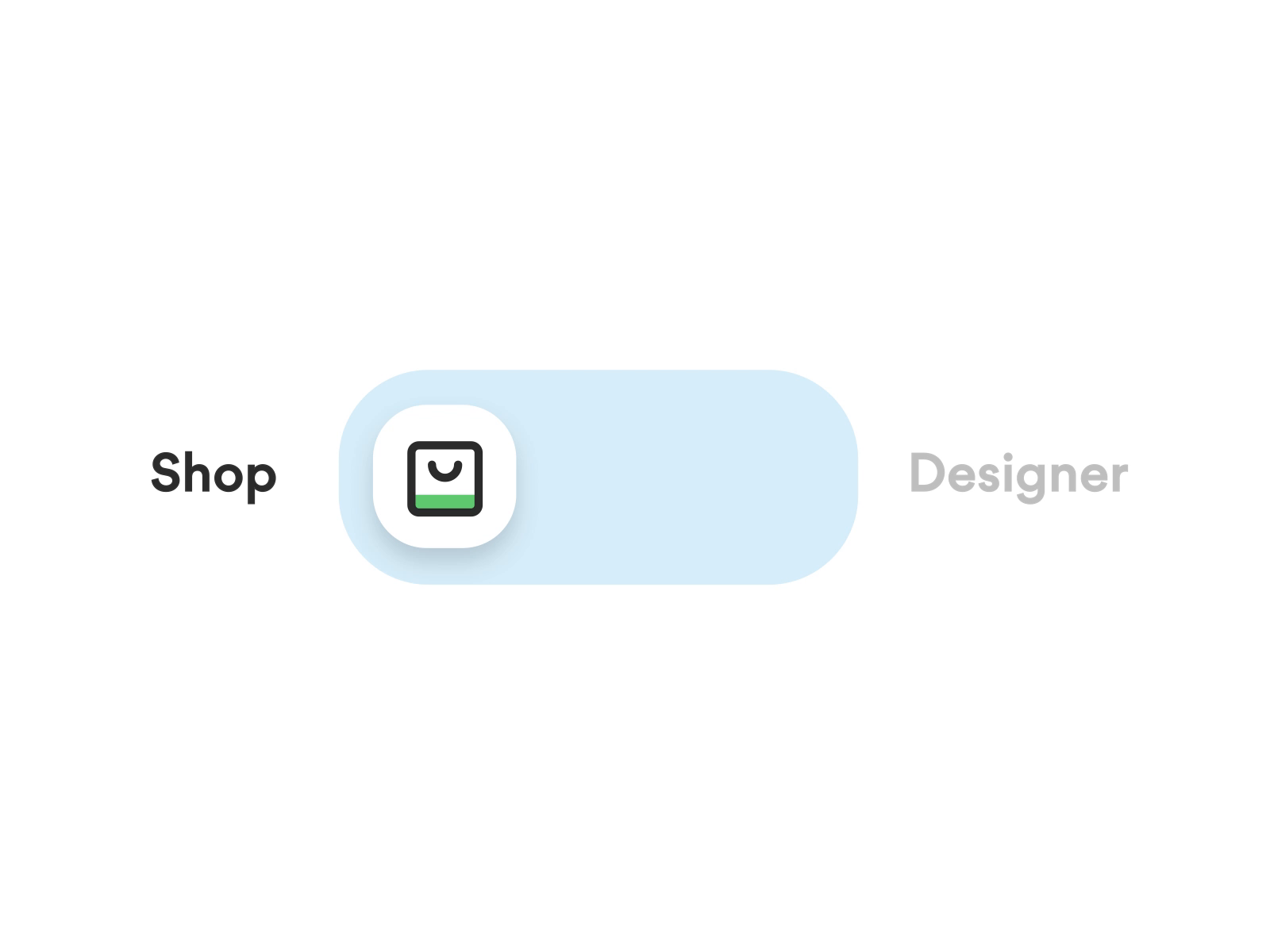 Example of Printmeet - Shop / Designer Switch