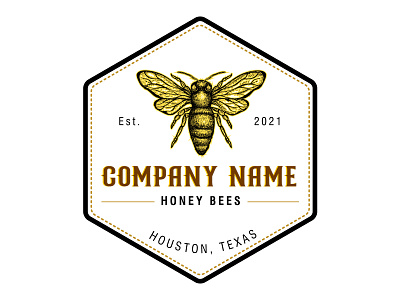 HONEY BEE illustration