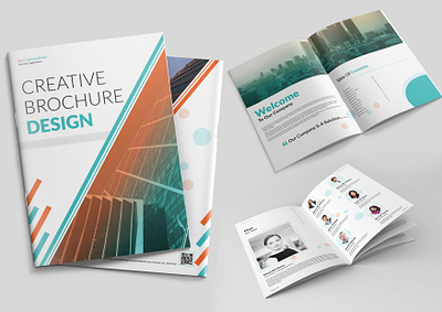 Brochure Design branding brochure design indesign minimal multipage print