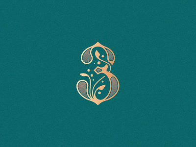 Number 3 3 36daysoftype 36daysoftype08 custom custom made decorative design design challenge lettering logo monogram number 3 ornamental typography vector victorian