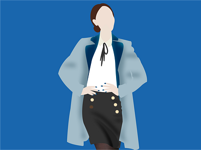 Illustration art artwork design fashion figma formal graphic illustration model women work