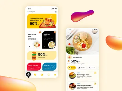 Food ordering app - Chef Box delivery download download mock up download mock ups download mockup downtown eat eat24 food app food delivery food order food ordering free download freebie freebies ios ios app ios app design sketch