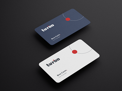 Turbo Business Card 3d brand brand identity branding branding agency branding and identity branding concept branding design business card business card design icon illustrator logo print print design printing vector visiting card