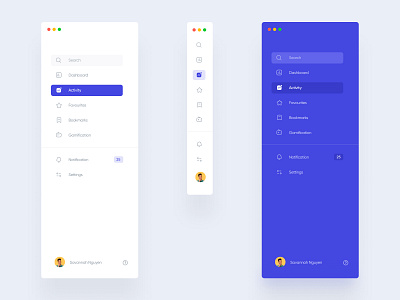 UI Components>> Dashboard Navigation ui ui components ui design uxdesign uxui