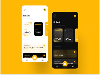 Mobile Money app design ui ux