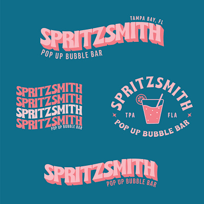 Spritzsmith Alternate Logos brand identity branding branding design design graphic design logo