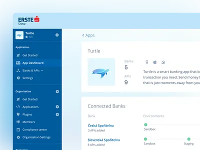 Developer portal app dashboard api bank bank app banking dashboard developer portal devportal