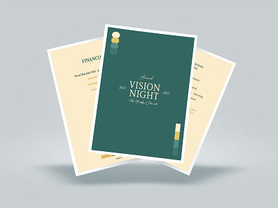 Annual Vision Night Booklet annual vision annual vision night booklet branding church church bookklet church vision creative design financial booklet graphic design graphics photoshop procreate vision series