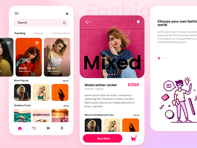 Fashion Product App Concept beauty app best designer branding dailyui desinger ecommerce ecommerce app fashion app fashion brand fashion design figmadesign flat design minimalism mobile design mobile ui modern design prototype top designer ux design webdesign